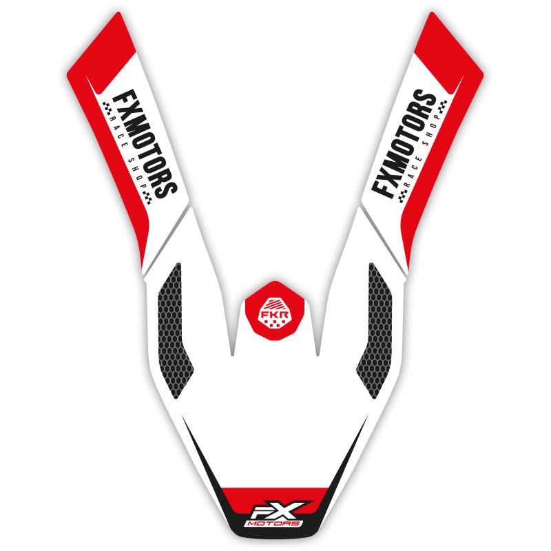 Stickers Garde-Boue Avant Complet FX MOTORS FANTIC RACE