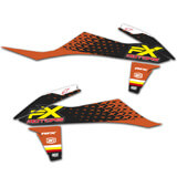 Stickers Ouïes Radiateurs KTM Purestar Orange - FX MOTORS