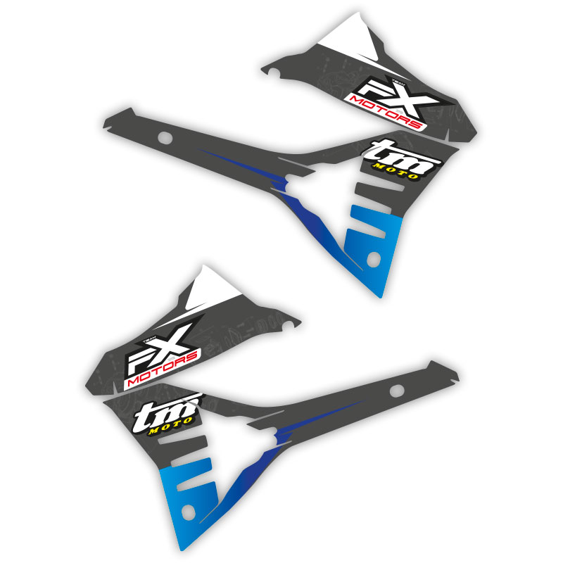 Stickers Ouïes Radiateurs TM Race Team - FX MOTORS