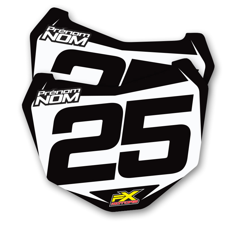 Stickers Perso Porte Moto Acerbis 711