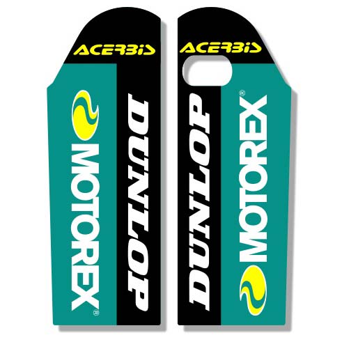 Stickers Protections de Fourche Zeronine Black - KTM