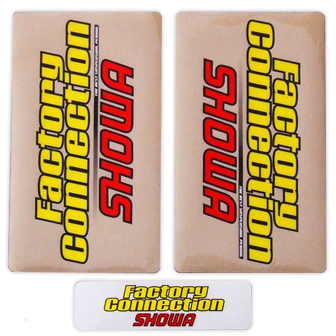 Stickers de Fourche + Amortisseur SHOWA Factory Connection FX MOTORS