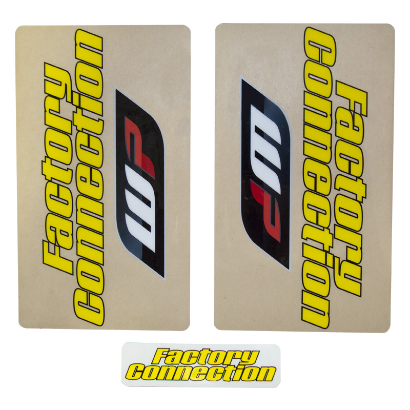Stickers de Fourche + Amortisseur WP Factory Connection FX MOTORS