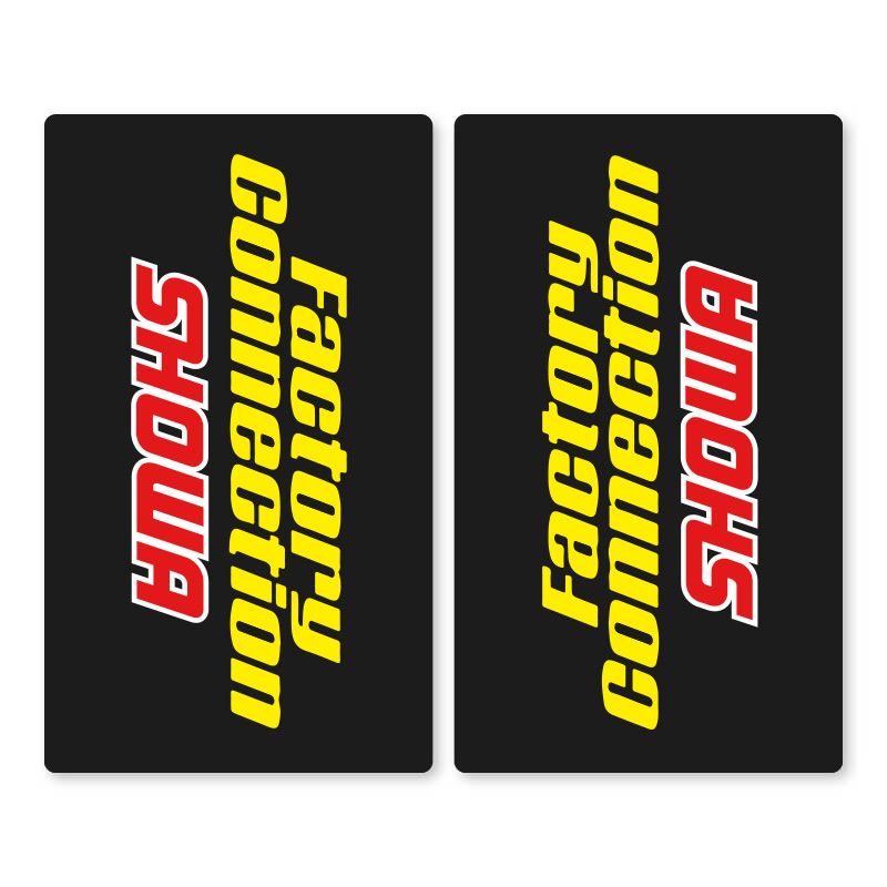 Stickers de Fourche Showa/Factory Connection - NOIR