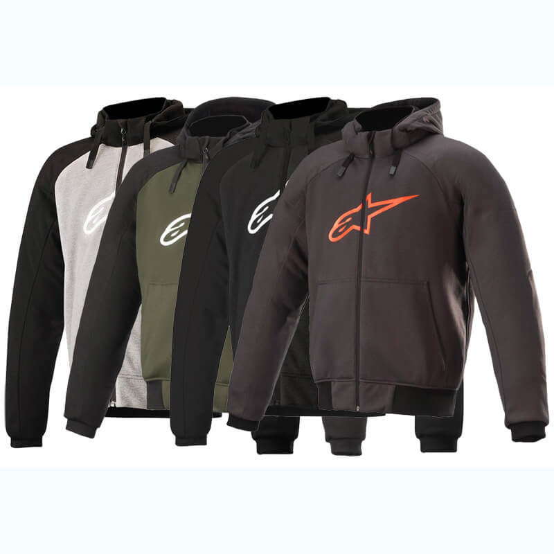 Sweat Coqué Moto Alpinestars Chrome Sport