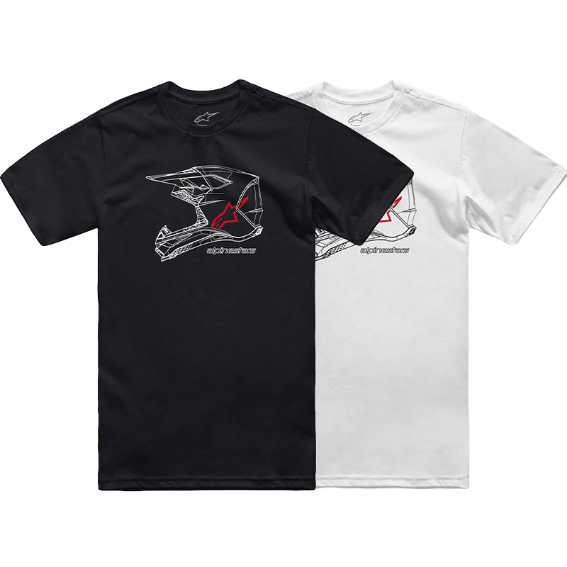 T-Shirt Alpinestars MX Helmet