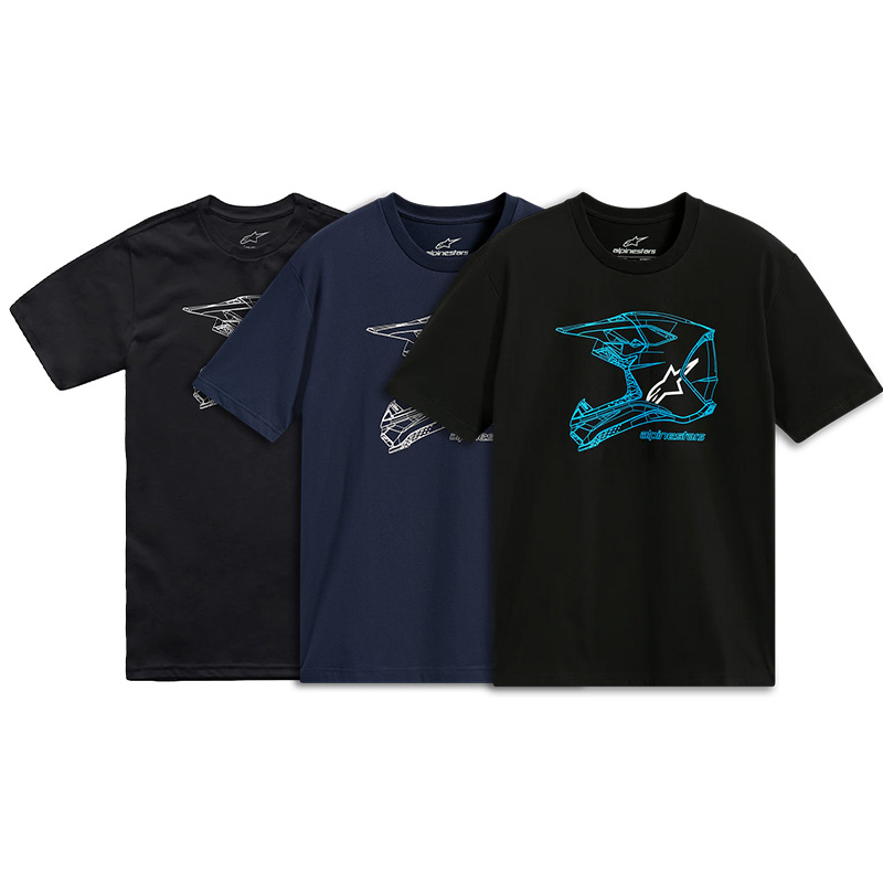T-Shirt Alpinestars MX Helmet CSF