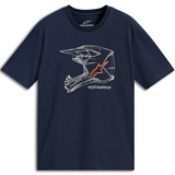 T-Shirt Alpinestars MX Helmet CSF