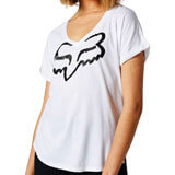 T-Shirt Femme Fox Racing Boundary Blanc