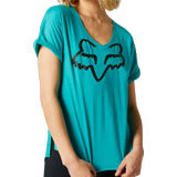 T-Shirt Femme Fox Racing Boundary Bleu