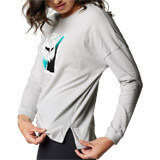 T-Shirt Femme Fox Racing Detonate ML Gris