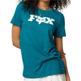 T-Shirt Femme Fox Racing Bracer Bleu