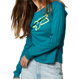 T-Shirt Femme Fox Racing Boundary ML Bleu