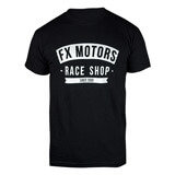 T-Shirt Fxmotors Raceshop Vintage Noir