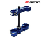 Tés de Fourche Complet Anodisés - Scar Racing