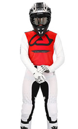 Tenue Cross Acerbis X-Flex 2.0 Anaheim Blanc/Rouge