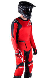 * Tenue Cross Alpinestars Racer Hoen Rouge 2023
