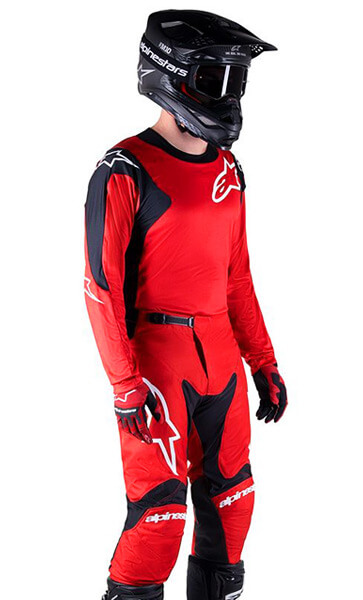 * Tenue Cross Alpinestars Racer Hoen Rouge 2023