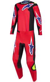 Tenue Cross Alpinestars Fluid Grid Rouge/Noir/Violet 2026