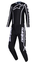 Tenue Cross Alpinestars Fluid Apex Noir/Gris 2026