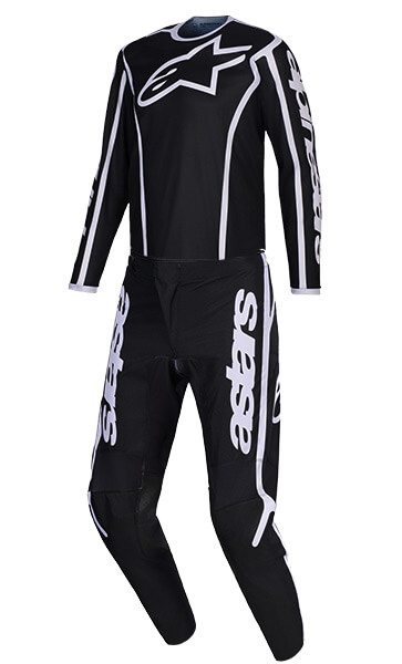 Tenue Cross Alpinestars Fluid Apex Noir/Gris 2026