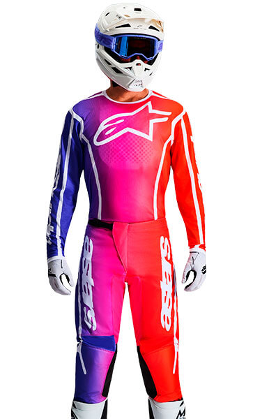Tenue Cross Alpinestars Fluid Apex Rose/Violet 2026