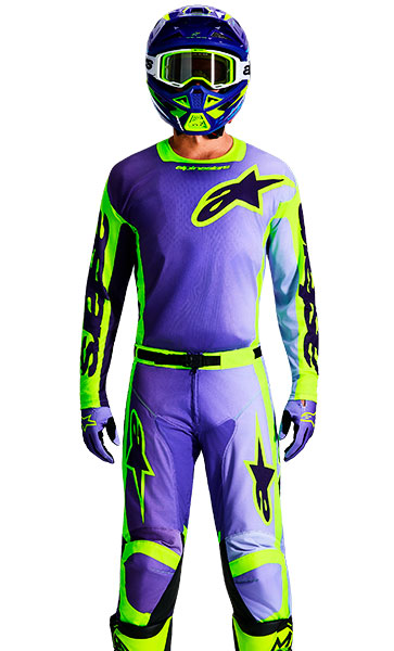 Tenue Cross Alpinestars Racer Portl Violet 2026
