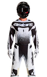 Tenue Cross Alpinestars Techstar Swan Blanc/Noir 2027