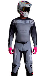 Tenue Cross Alpinestars Racer Amber Gris/Blanc 2027