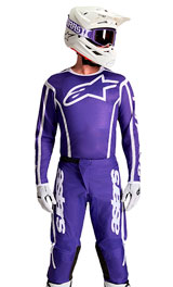 Tenue Cross Alpinestars Fluid Apex V2 Violet/Blanc 2027