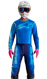 Tenue Cross Alpinestars Fluid Kepler Bleu 2027