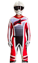 Tenue Cross Alpinestars Techstar Maven Rouge/Blanc 2027