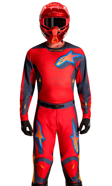 Tenue Cross Alpinestars Racer Hunt Rouge/Noir 2027
