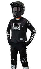 Tenue Cross Bud Racing Error 404 Noir 2025