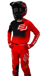 Tenue Cross Bud Racing 95' Evo Rouge/Noir 2025