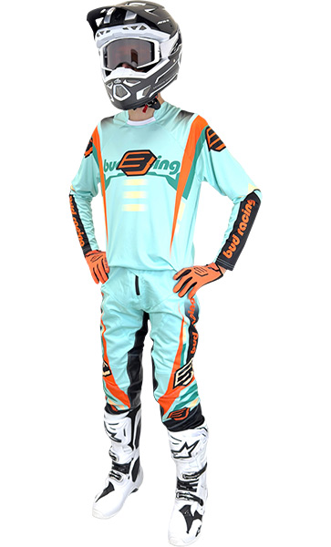Tenue Cross Bud Racing Champions Vert/Orange 2026