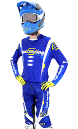Tenue Cross Bud Racing Champions Bleu/Blanc 2026