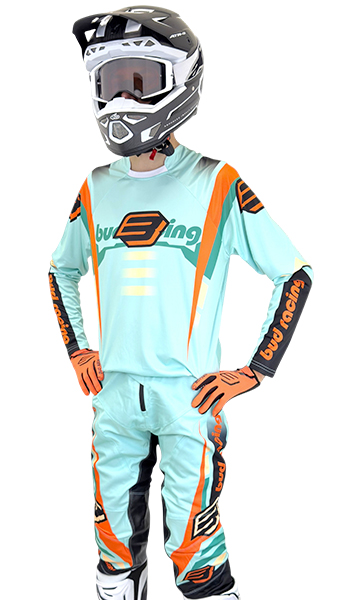 Tenue Cross Bud Racing Champions Vert/Orange 2026