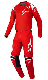 * Tenue Cross Enfant Alpinestars Racer Narin Rouge/Blanc