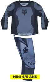Tenue Cross Enfant Fox Racing 180 Shield Gris 4/5 Ans 2026