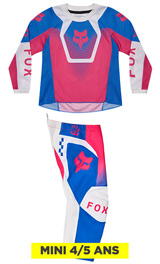 Tenue Cross Enfant Fox Racing 180 Collect Rose/Bleu 4/5 Ans 2026
