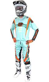 Tenue Cross Enfant Bud Racing Champions Vert/Orange 2026