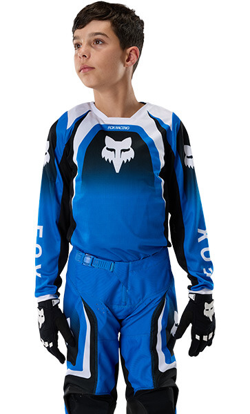 Tenue Cross Enfant Fox Racing 180 Frame Bleu/Noir 2027