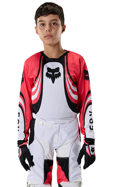 Tenue Cross Enfant Fox Racing 180 Draft Rose/Blanc 2027