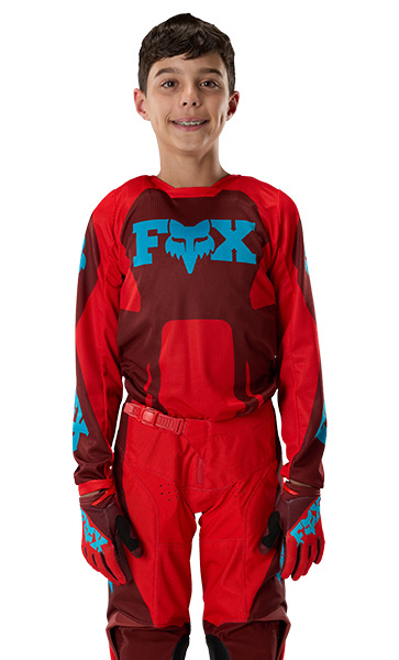 Tenue Cross Enfant Fox Racing 180 Raid Rouge/Bleu 2027