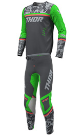 Tenue Cross Enfant THOR MX Sportmode Punkd Vert/Gris 2027