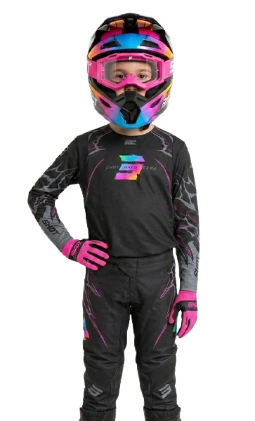Tenue Cross Enfant SHOT Contact Rac Noir 2027