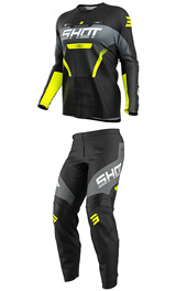 Tenue Cross Enfant SHOT Draw Struck Noir 2027
