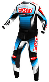 Tenue Cross FXR Racing Clutch Pro MX Bleu/Rouge 2024