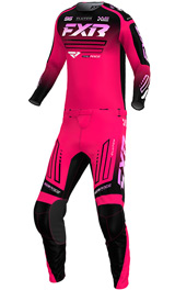 Tenue Cross FXR Racing Clutch MX Rose/Noir 2026